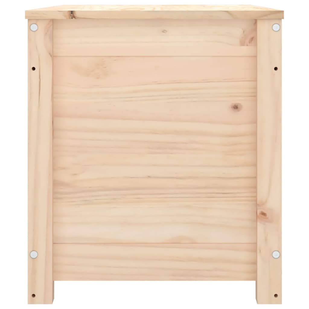 Tömör fenyőfa tárolóláda 80 x 40 x 45,5 cm Tömör fenyőfa tárolóláda 80 x 40 x 45,5 cm