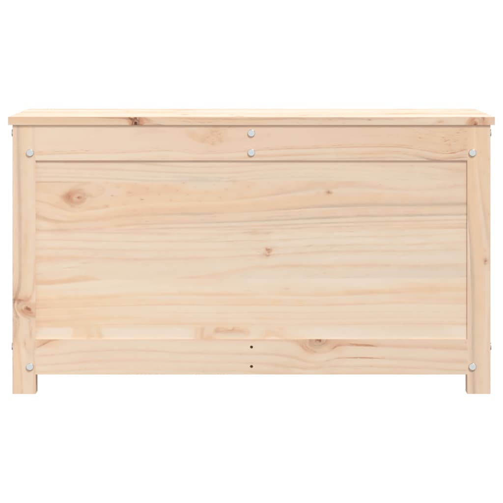 Tömör fenyőfa tárolóláda 80 x 40 x 45,5 cm Tömör fenyőfa tárolóláda 80 x 40 x 45,5 cm