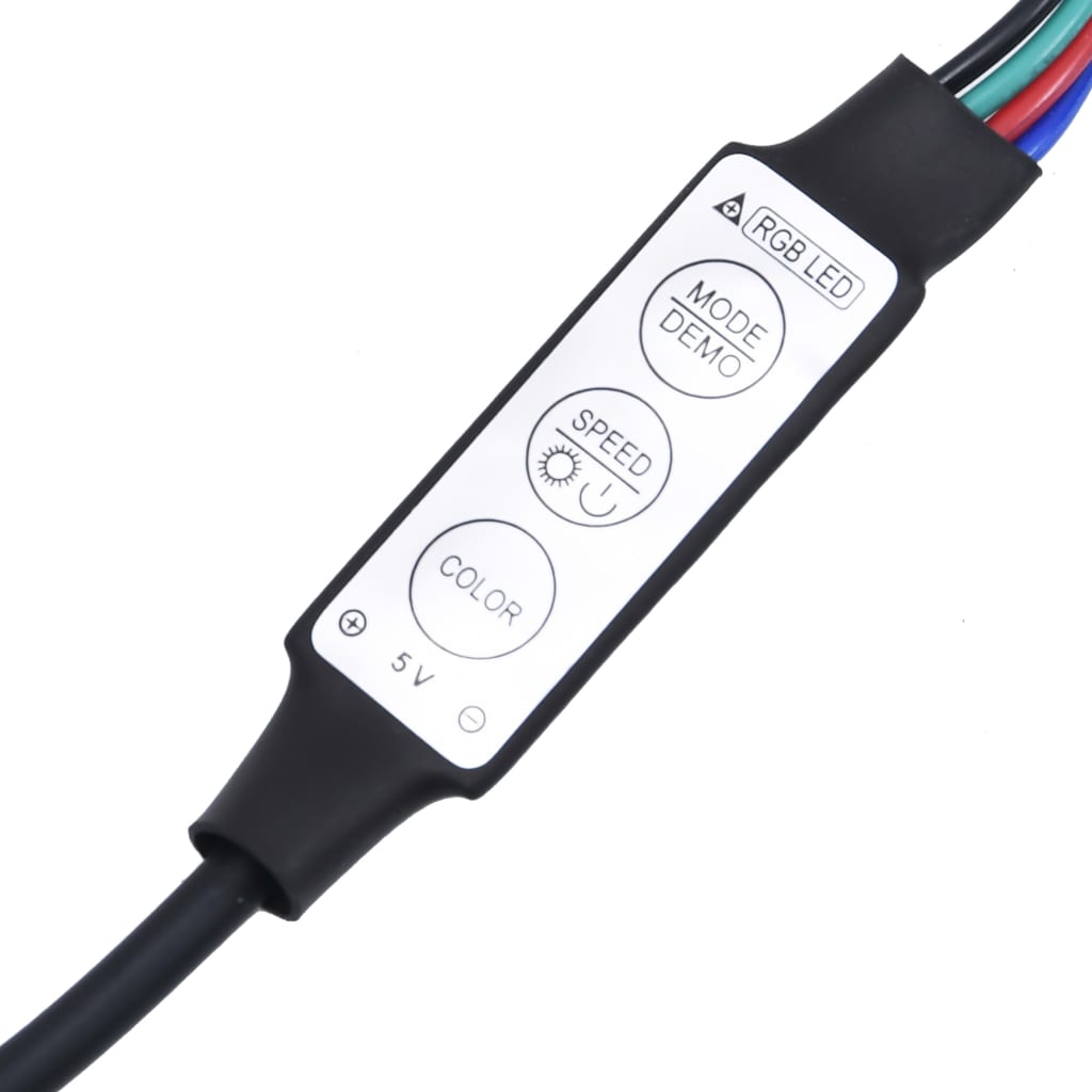 Szürke sonoma színű tv-szekrény led-lámpákkal Szürke sonoma színű tv-szekrény led-lámpákkal