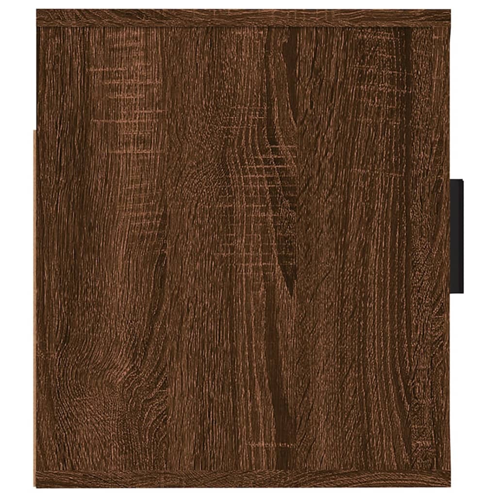 Barna tölgy színű fali tv-szekrény 57 x 34,5 x 40 cm Barna tölgy színű fali tv-szekrény 57 x 34,5 x 40 cm