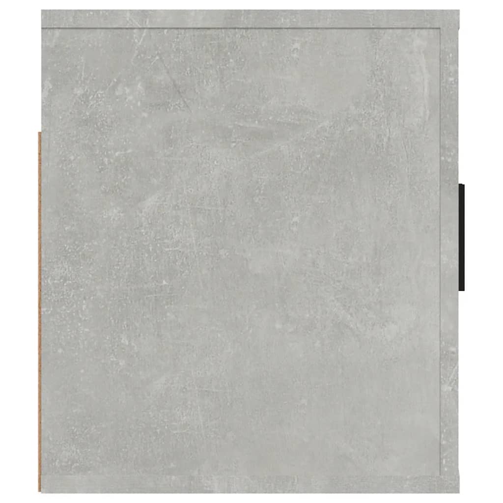Betonszürke fali tv-szekrény 80x34,5x40 cm