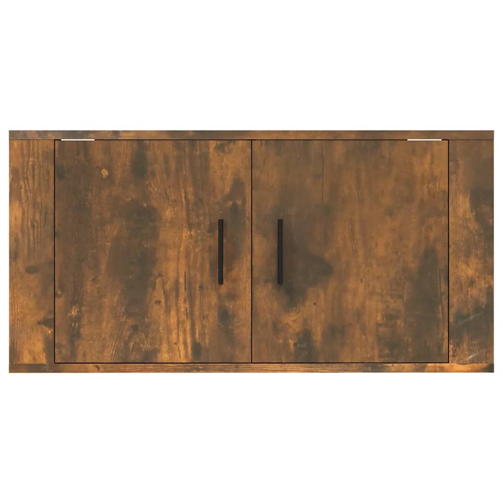 Füstös tölgy színű fali tv-szekrény 80 x 34,5 x 40 cm