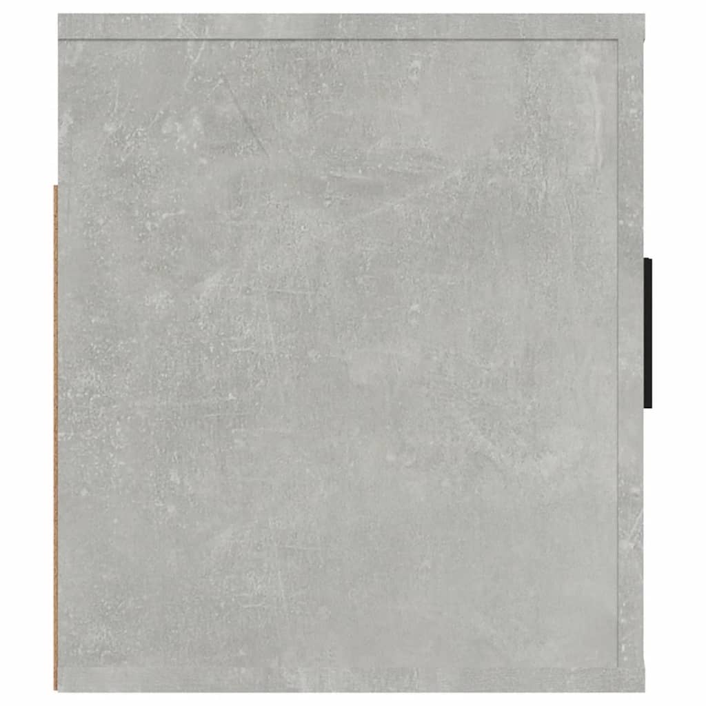 Betonszürke fali tv-szekrény 100x34,5x40 cm