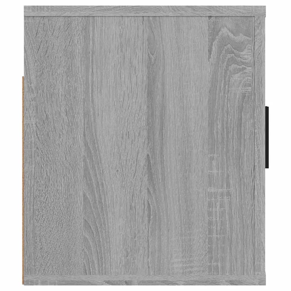 Szürke sonoma színű fali tv-szekrény 100x34,5x40 cm Szürke sonoma színű fali tv-szekrény 100x34,5x40 cm