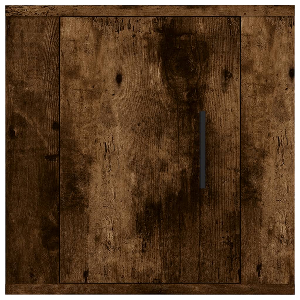 Füstös tölgy színű fali tv-szekrény 40x34,5x40 cm