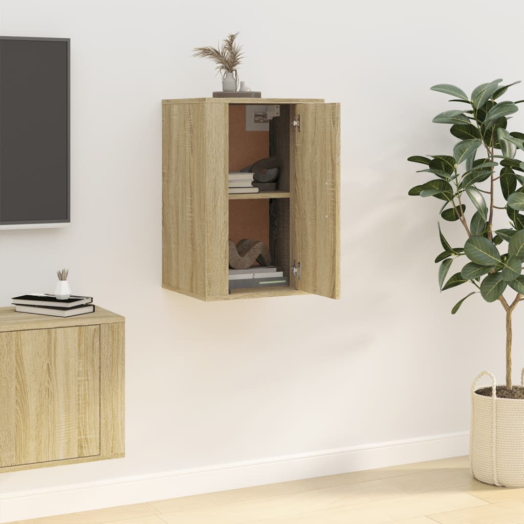 Sonoma tölgy fali tv-szekrény 40x34,5x60 cm Sonoma tölgy fali tv-szekrény 40x34,5x60 cm