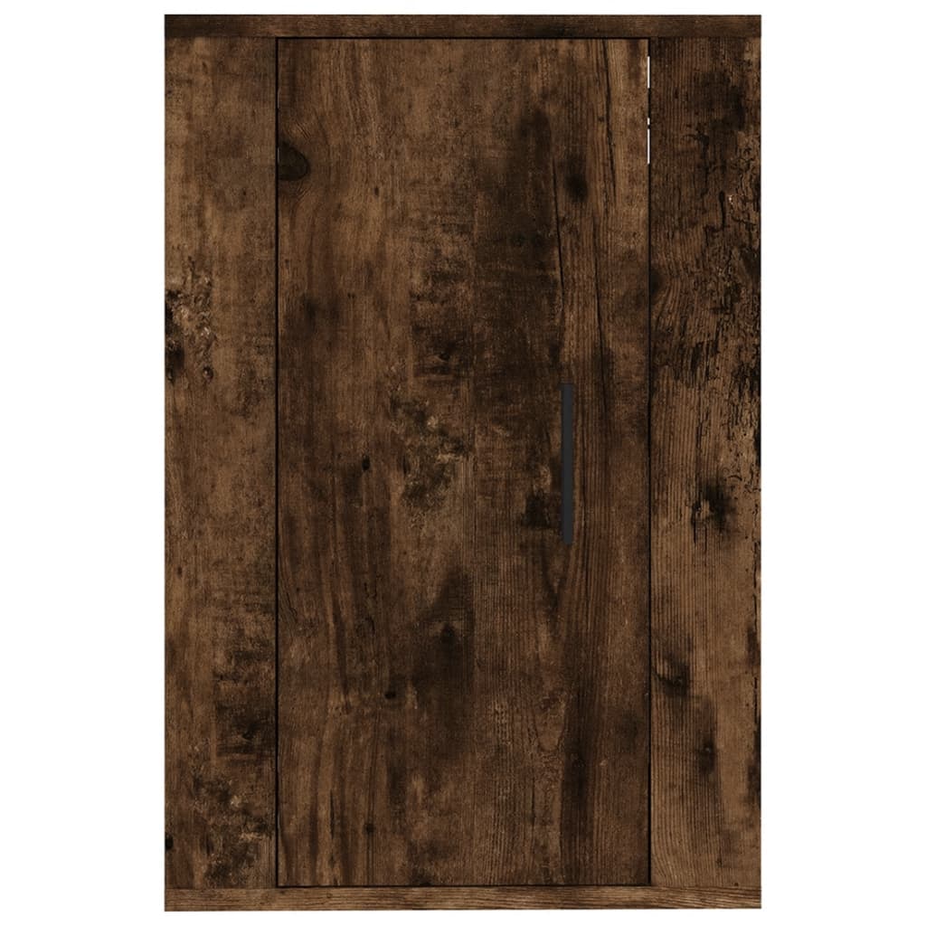 2 db füstös tölgy falra szerelhető tv-szekrény 40x34,5x60 cm