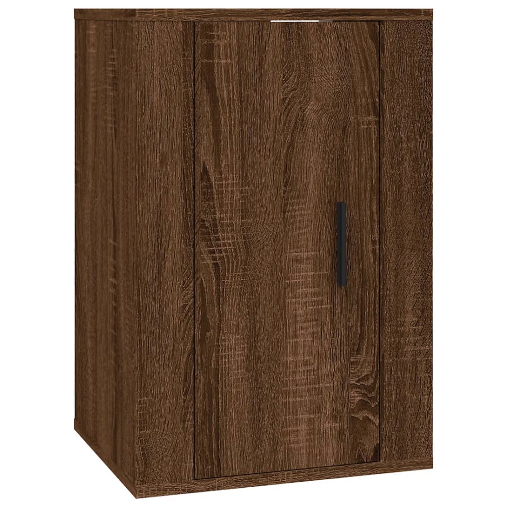 2 db barna tölgy falra szerelhető tv-szekrény 40x34,5x60 cm 2 db barna tölgy falra szerelhető tv-szekrény 40x34,5x60 cm