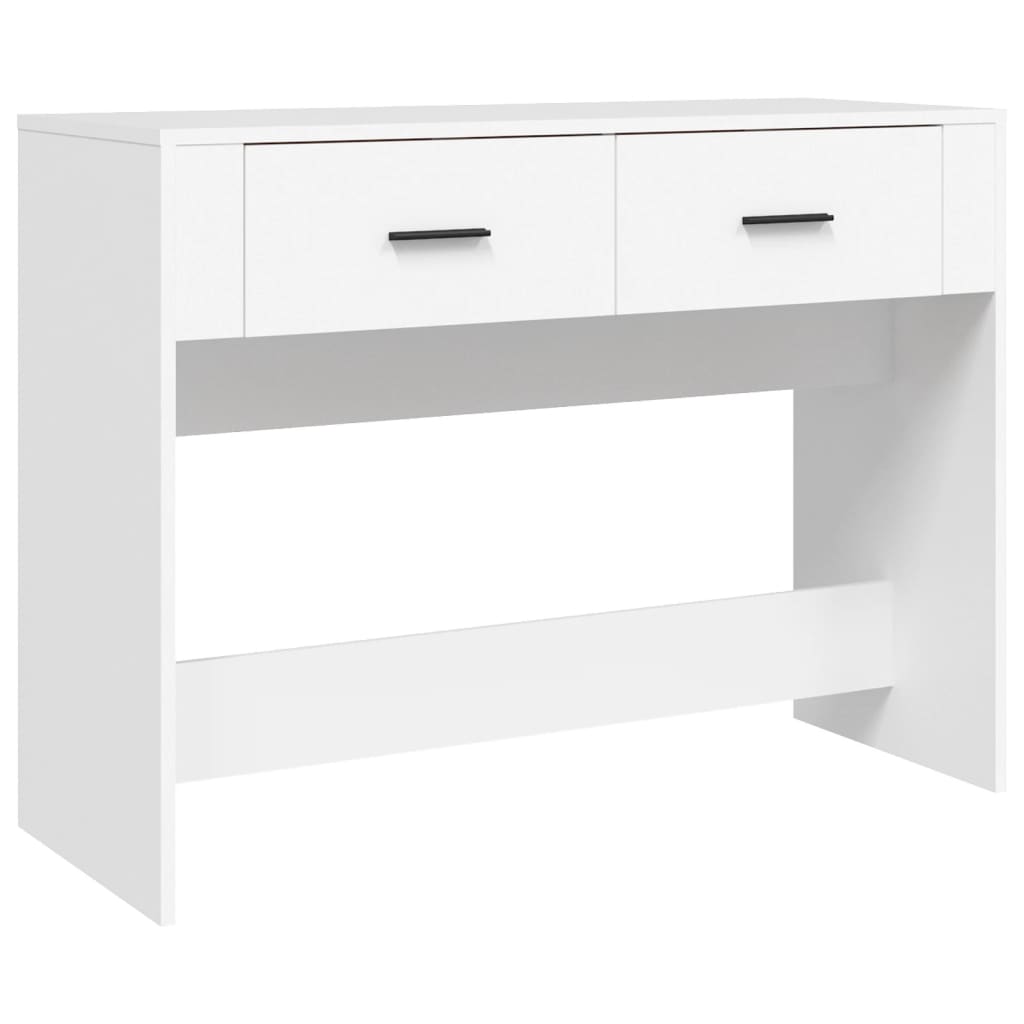 Fehér szerelt fa tálalóasztal 100 x 39 x 75 cm Fehér szerelt fa tálalóasztal 100 x 39 x 75 cm