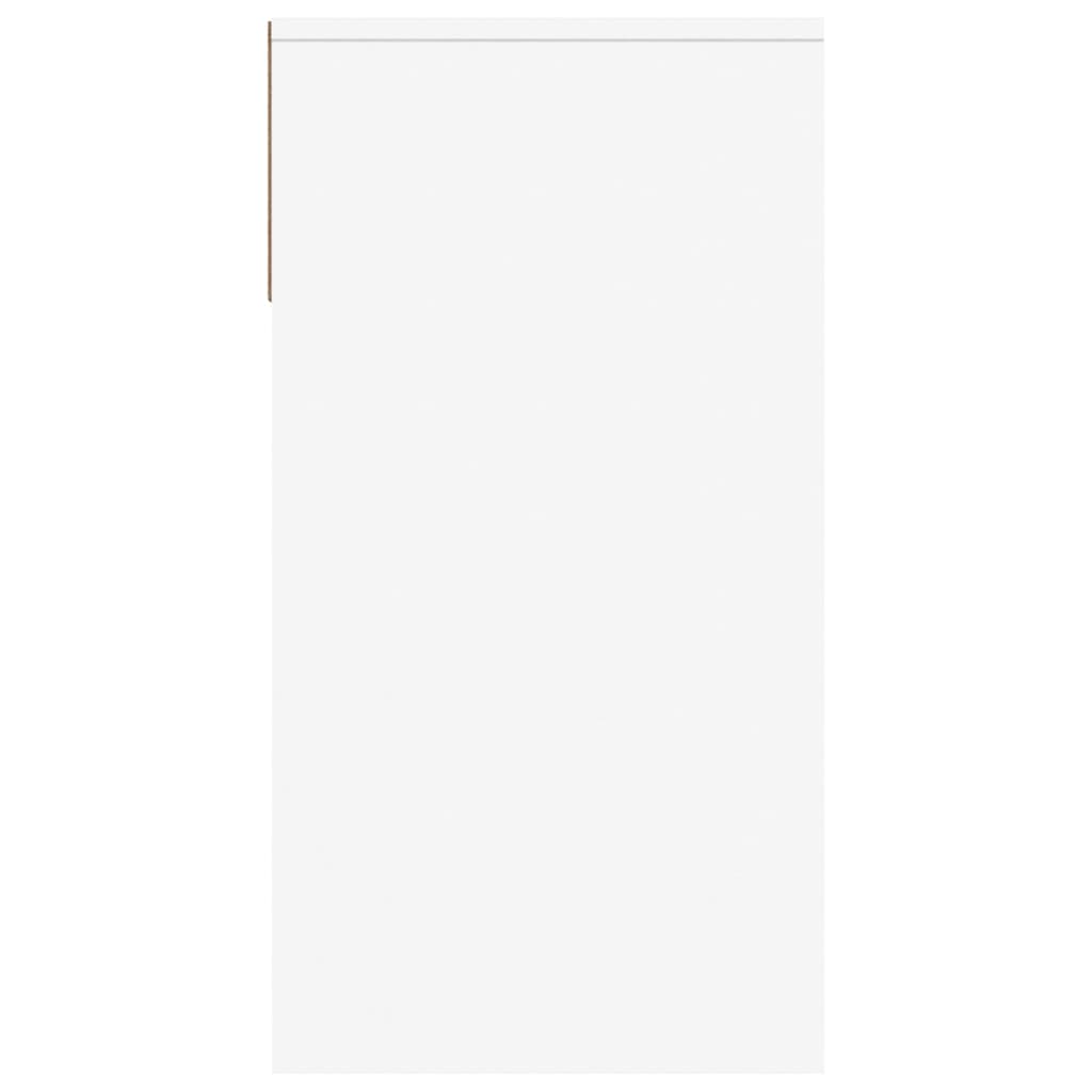 Fehér szerelt fa tálalóasztal 100 x 39 x 75 cm Fehér szerelt fa tálalóasztal 100 x 39 x 75 cm