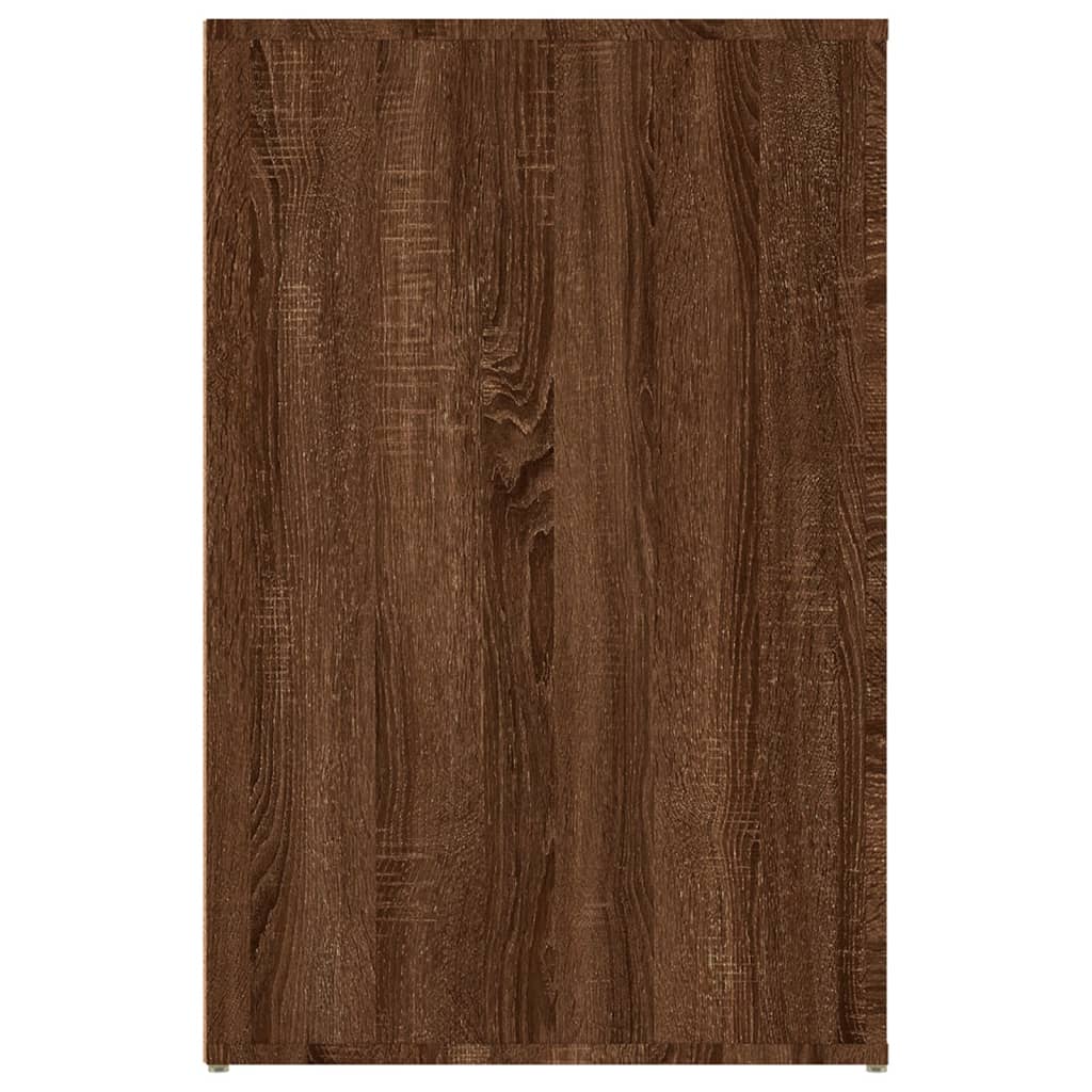 Barna tölgy színű szerelt fa íróasztal 100x49x75 cm Barna tölgy színű szerelt fa íróasztal 100x49x75 cm