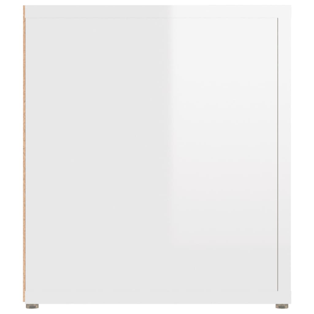 2 db magasfényű fehér szerelt fa tv-szekrény 80x31,5x36 cm 2 db magasfényű fehér szerelt fa tv-szekrény 80x31,5x36 cm