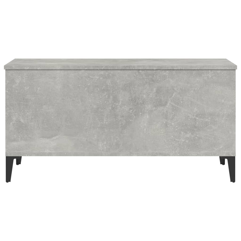 Betonszürke szerelt fa dohányzóasztal 90x44,5x45 cm Betonszürke szerelt fa dohányzóasztal 90x44,5x45 cm
