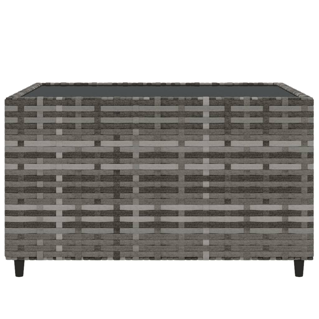 4 részes szürke polyrattan kerti ülőgarnitúra párnákkal 4 részes szürke polyrattan kerti ülőgarnitúra párnákkal