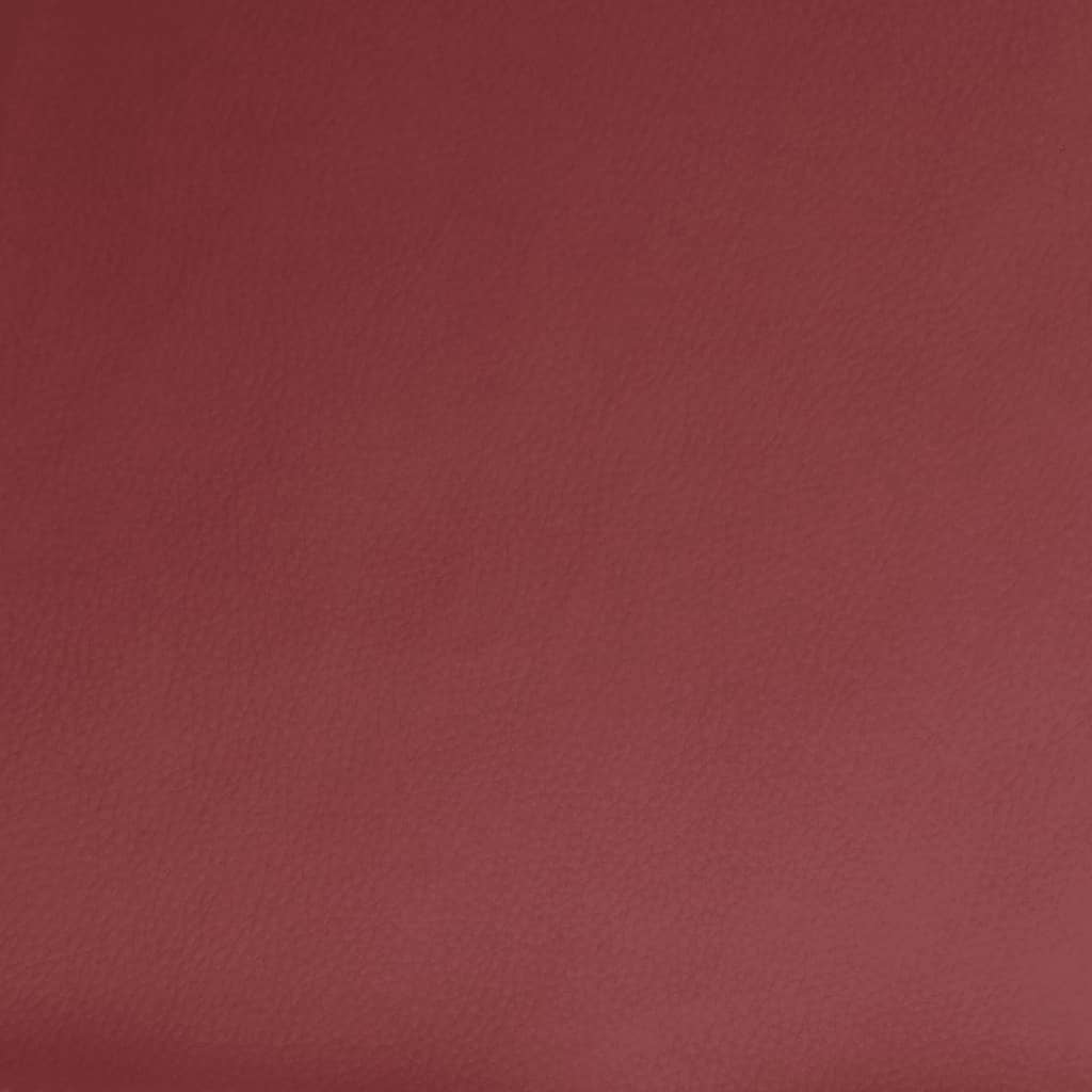 Bordó műbőr pihenőszék 54 x 75 x 76 cm