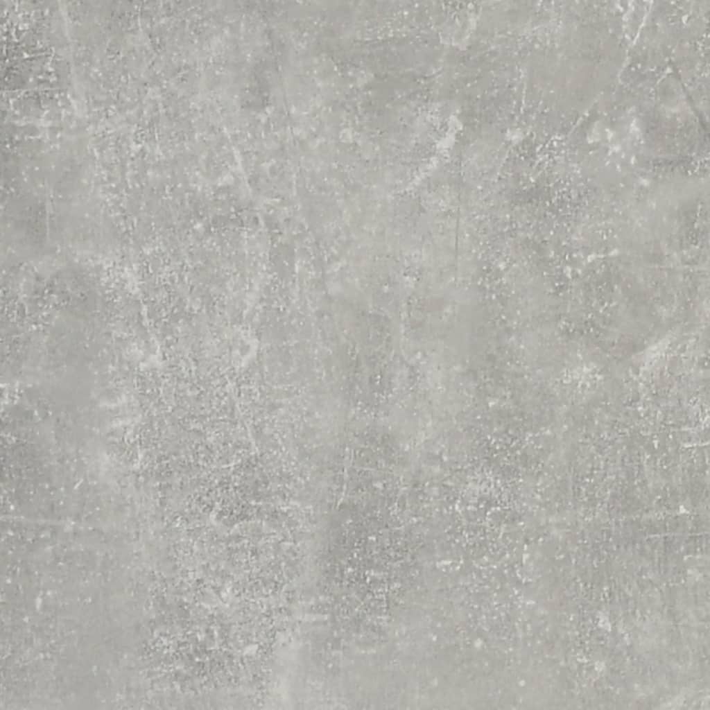 Betonszürke szerelt fa fiókos szekrény 60 x 36 x 103 cm Betonszürke szerelt fa fiókos szekrény 60 x 36 x 103 cm