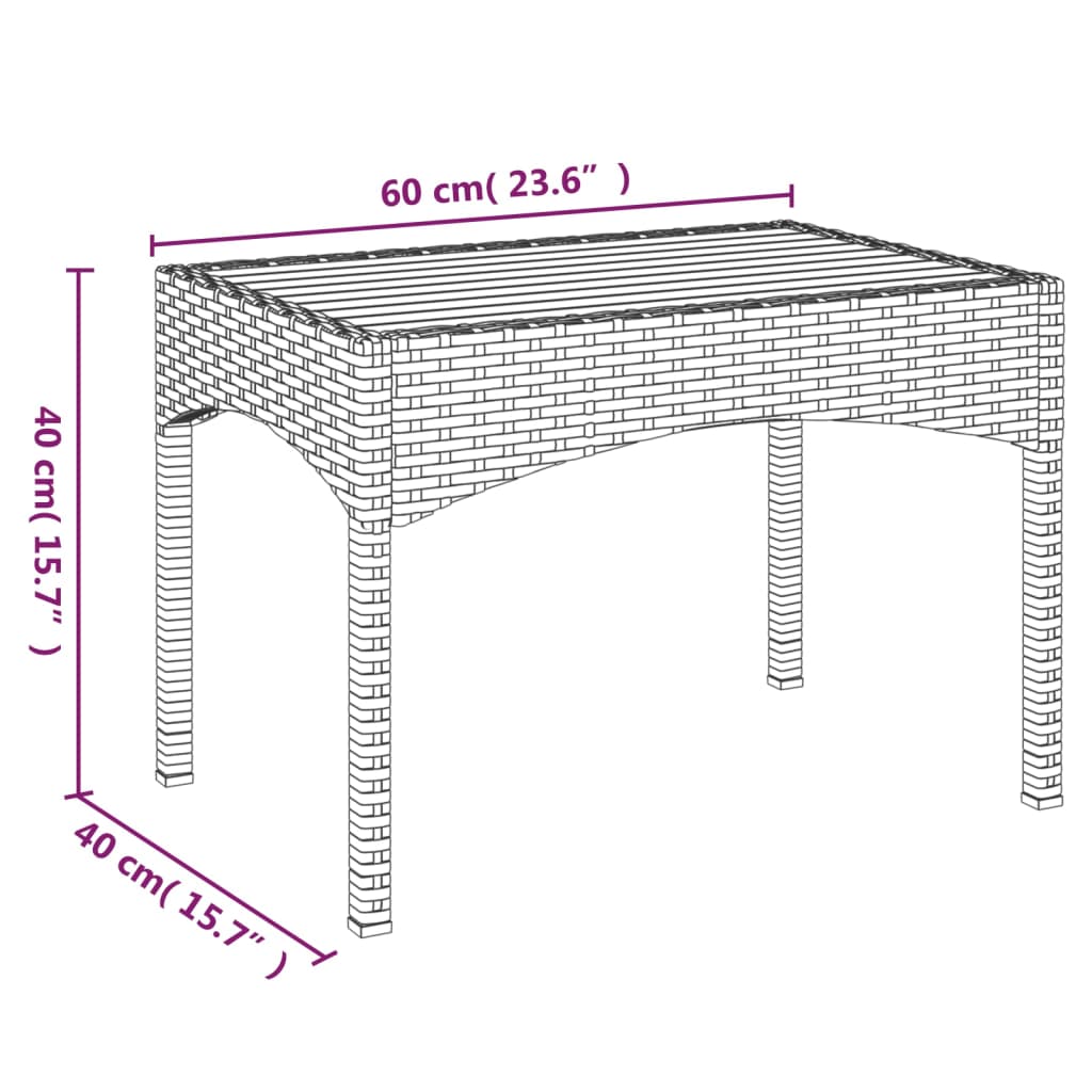 3 részes fekete polyrattan kerti ülőgarnitúra párnákkal