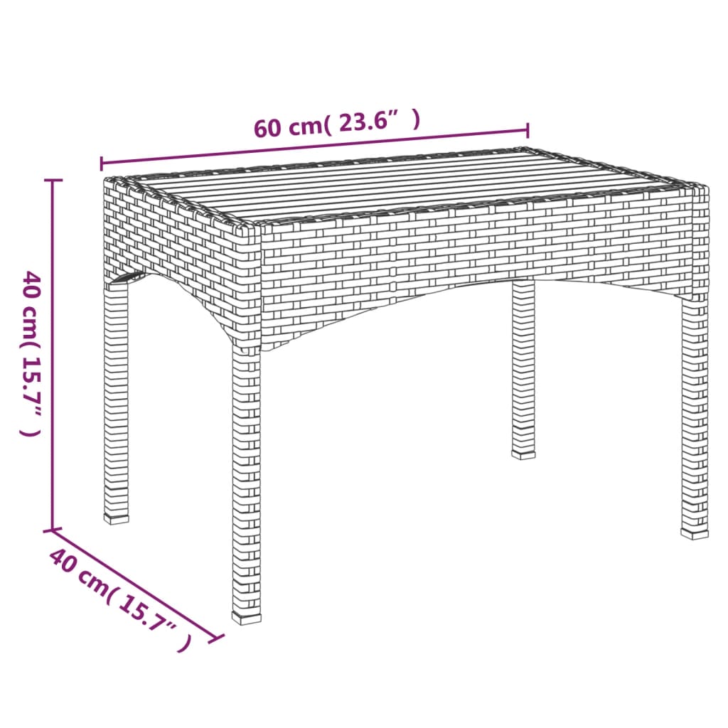 3 részes fekete polyrattan kerti ülőgarnitúra párnákkal