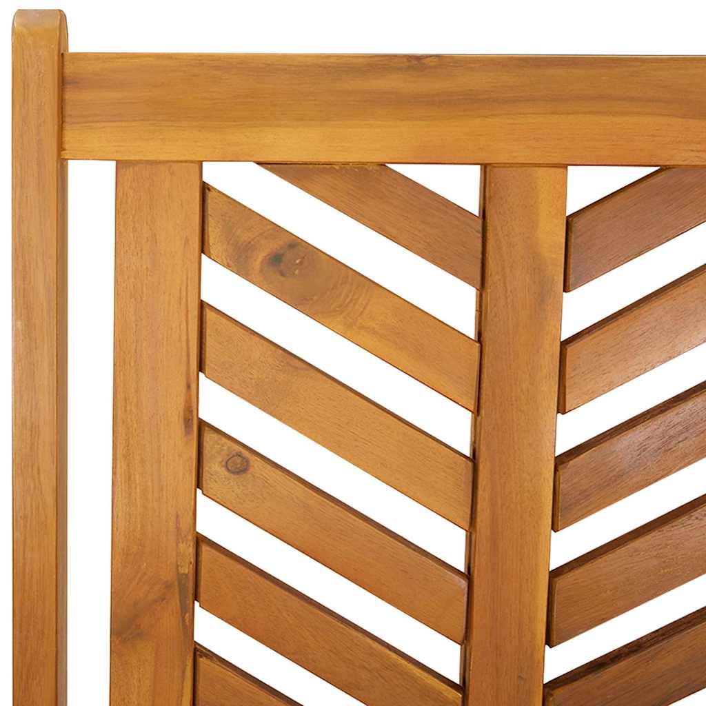 Kert étkező szett 9 pcs barna tömör akácfa