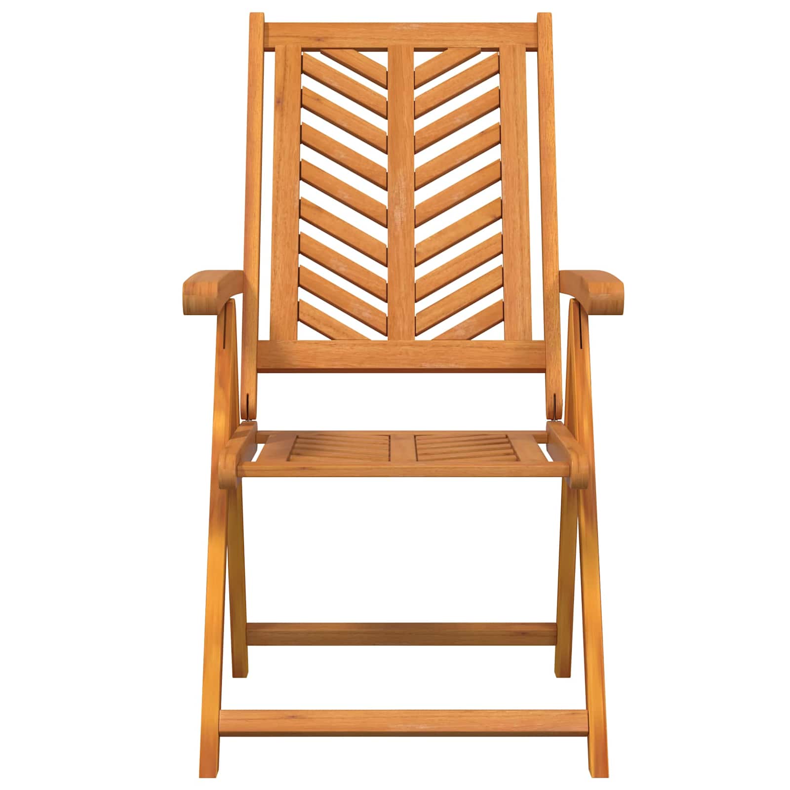 Kerti szék 4 pcs barna 57 x 72 x 109 cm tömör akácfa