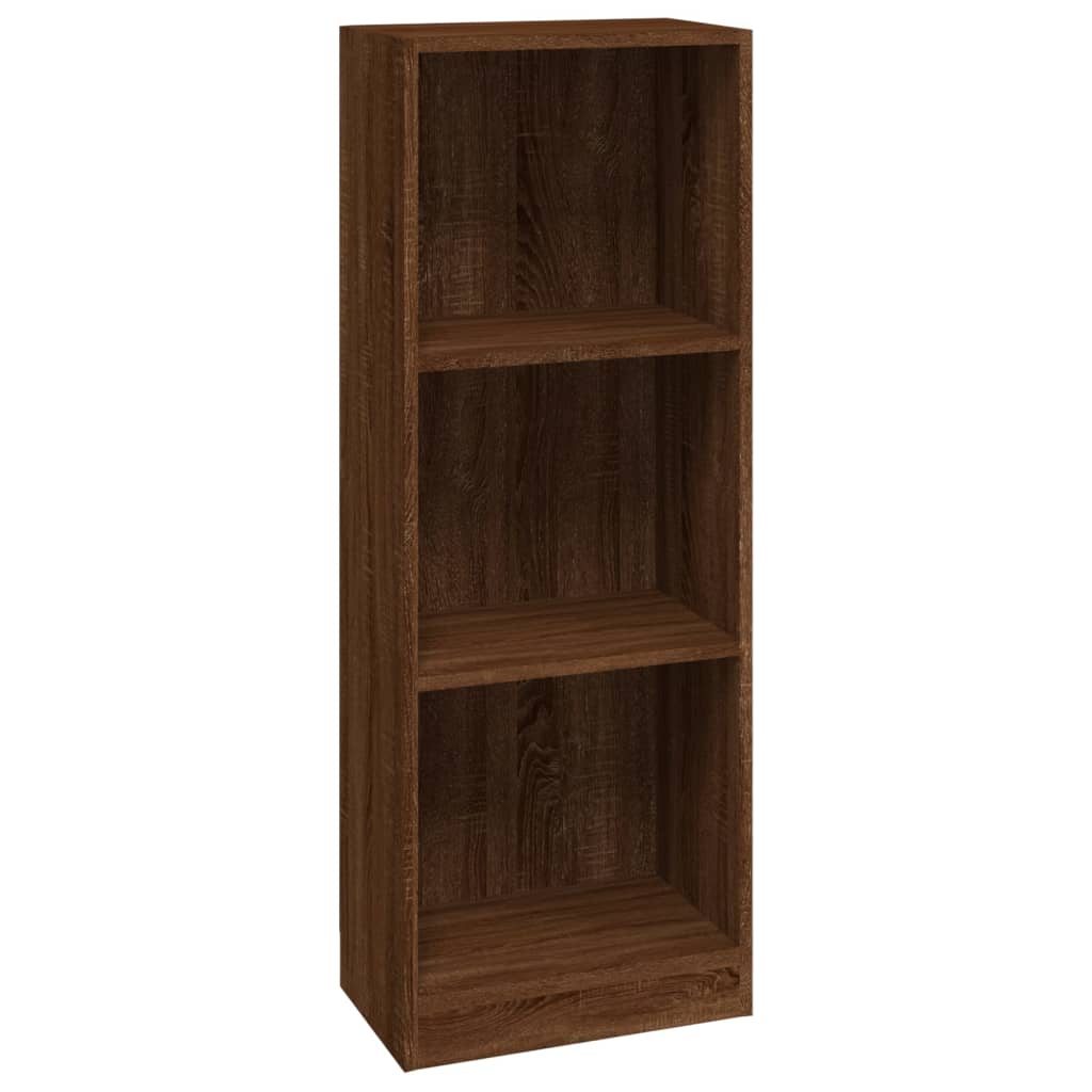 3 szintes barna tölgy színű fa könyvszekrény 40 x 24 x 109 cm 3 szintes barna tölgy színű fa könyvszekrény 40 x 24 x 109 cm