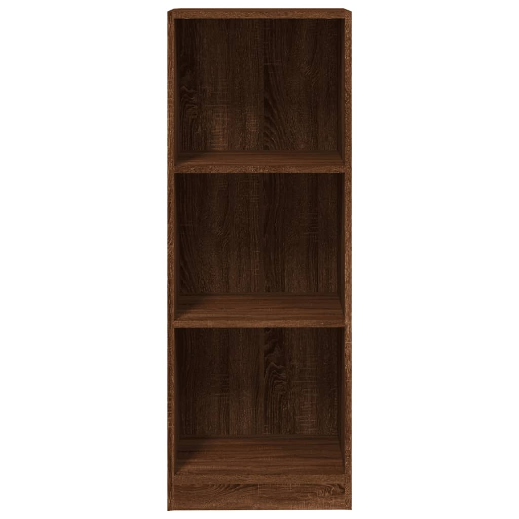 3 szintes barna tölgy színű fa könyvszekrény 40 x 24 x 109 cm 3 szintes barna tölgy színű fa könyvszekrény 40 x 24 x 109 cm