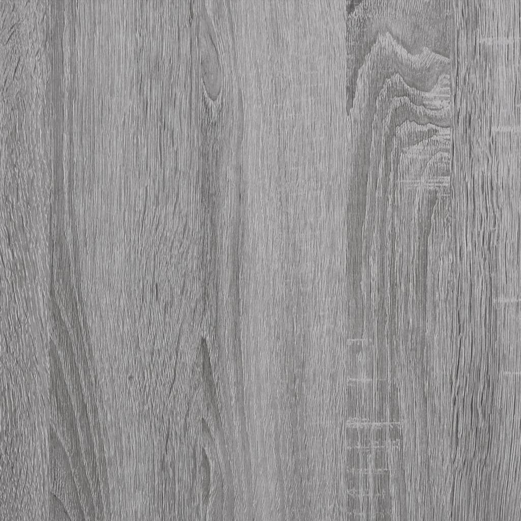 Szürke sonoma színű szerelt fa függő tv-szekrény 100x30x26,5 cm Szürke sonoma színű szerelt fa függő tv-szekrény 100x30x26,5 cm