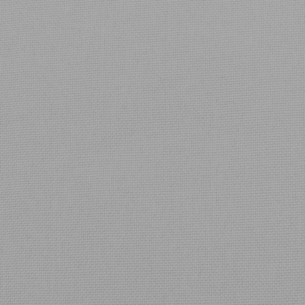 Világosszürke szövet pihenőfotel lábtartóval