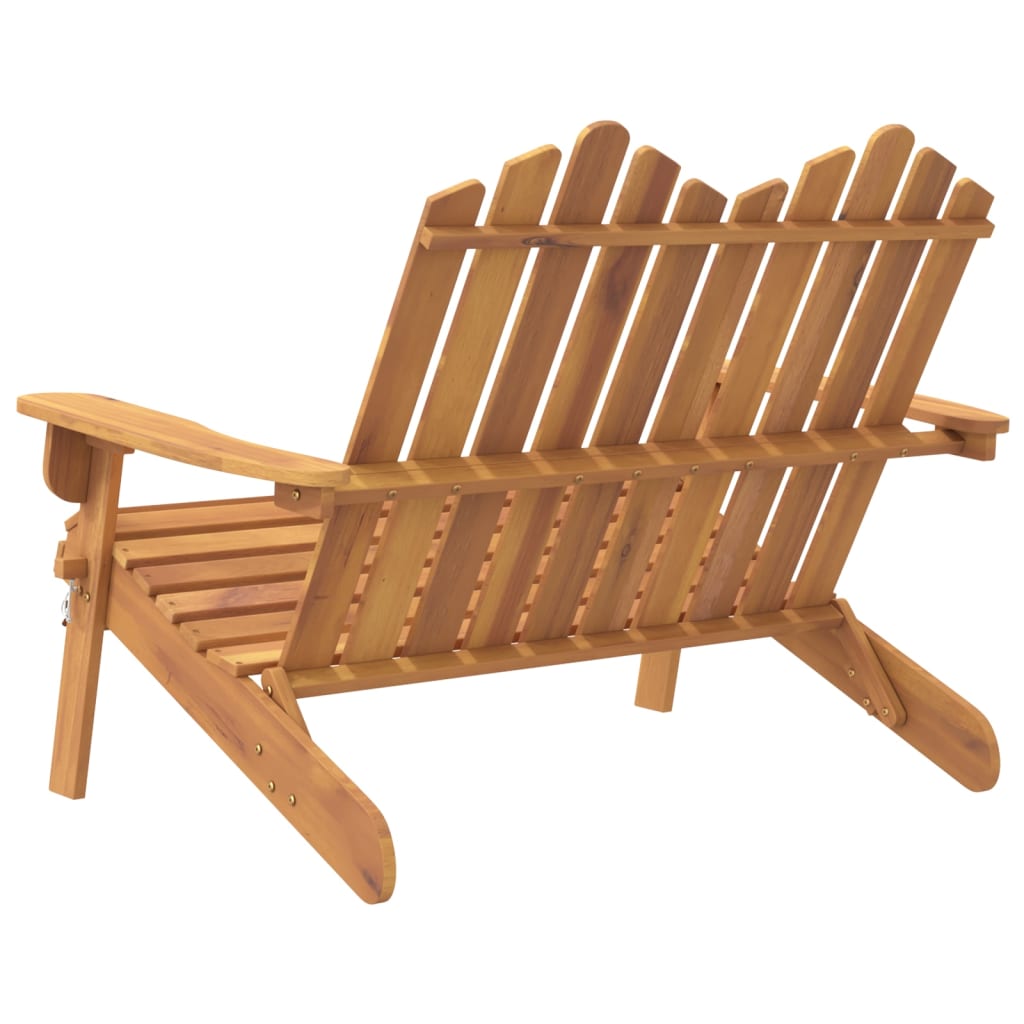 Tömör akácfa adirondack kerti pad 126 cm