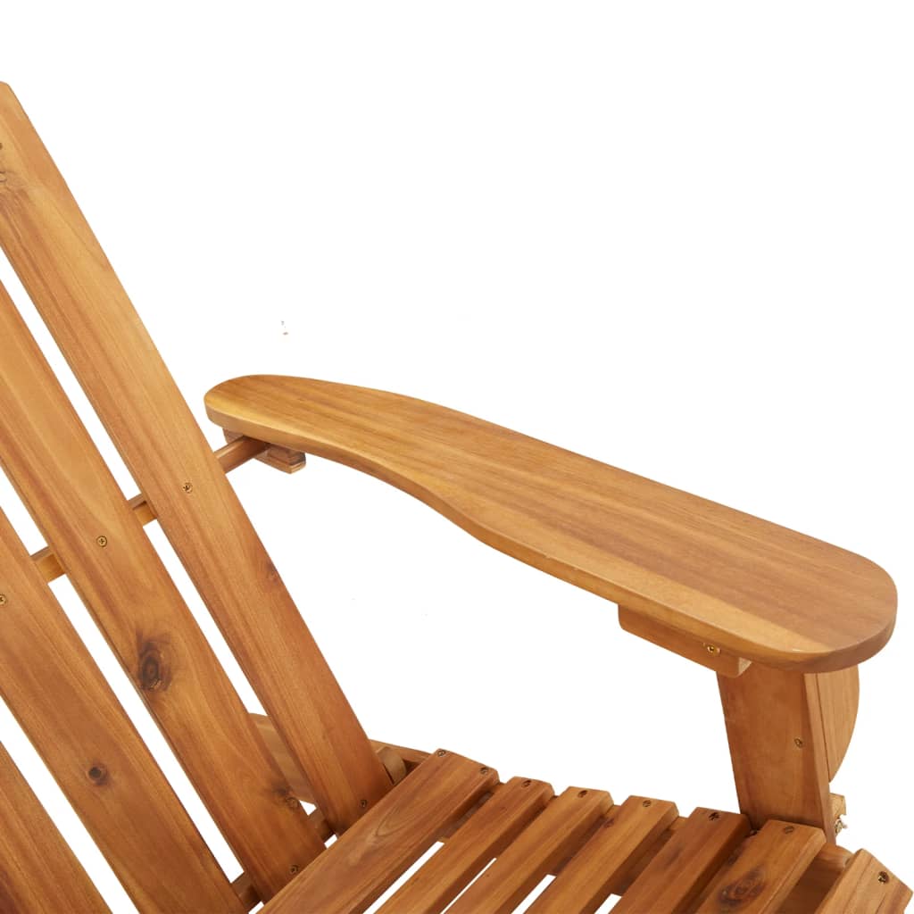 2 részes tömör akácfa kerti adirondack ülőgarnitúra
