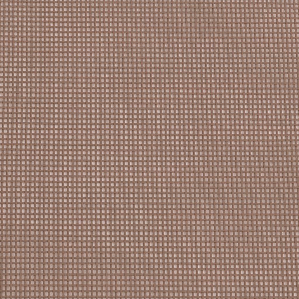 2 db barna textilén és acél összecsukható napágy