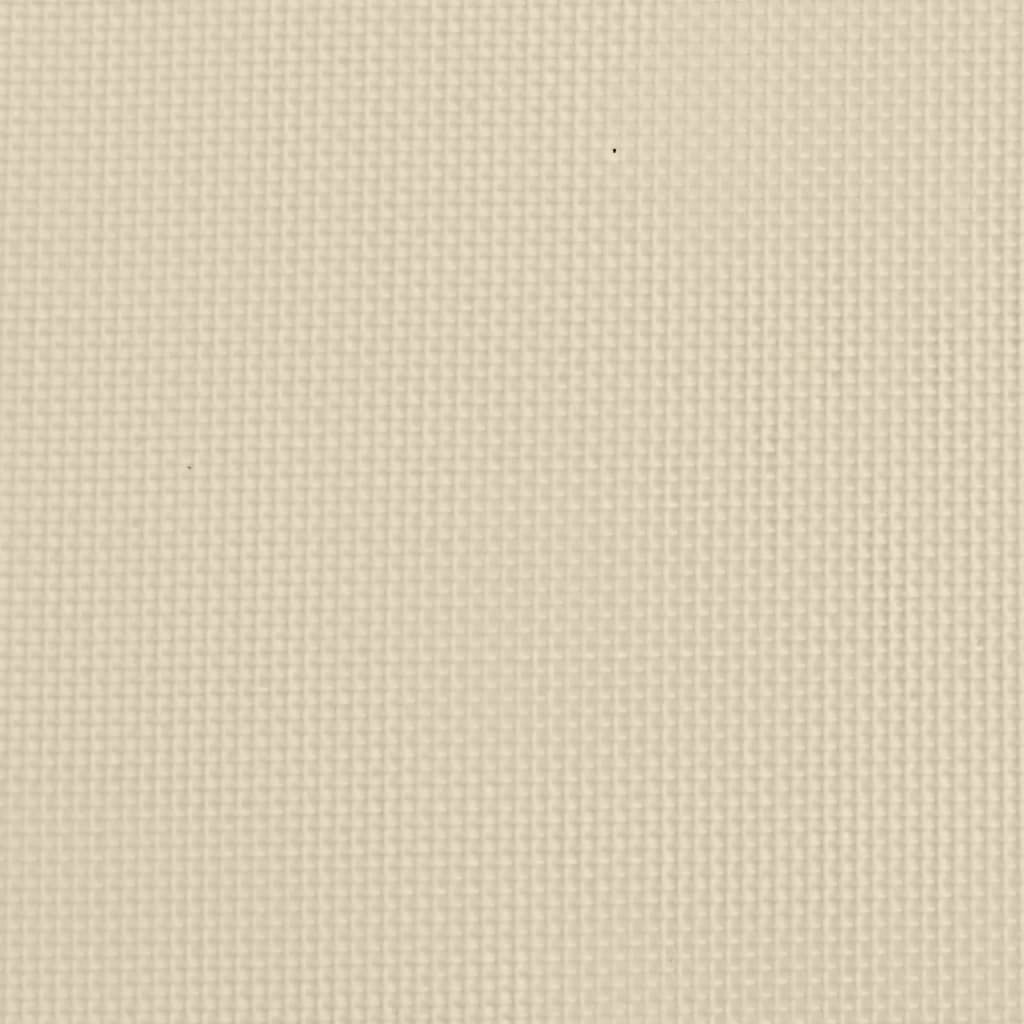 2 db krémszínű textilén és acél összecsukható napágy