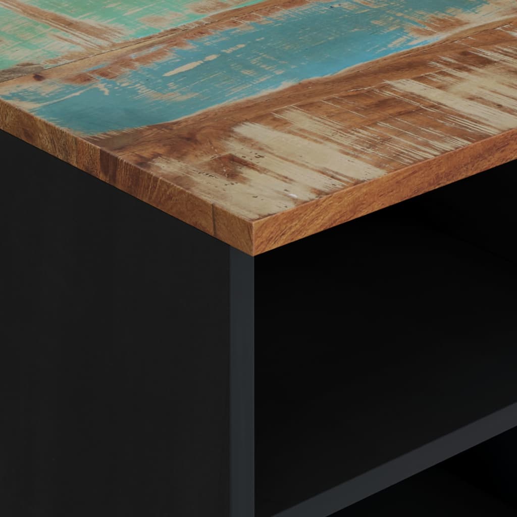 Tömör újrahasznosított és szerelt fa tv-szekrény 100x33x46 cm Tömör újrahasznosított és szerelt fa tv-szekrény 100x33x46 cm