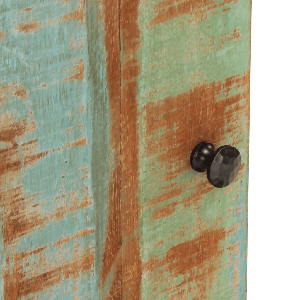 Tömör újrahasznosított fa fürdőszobaszekrény 38 x 33 x 58 cm