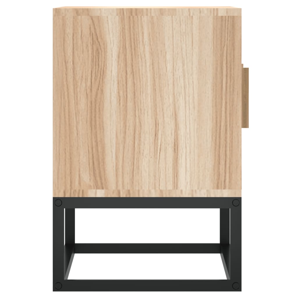 Szerelt fa és vas tv-szekrény 105x30x45 cm