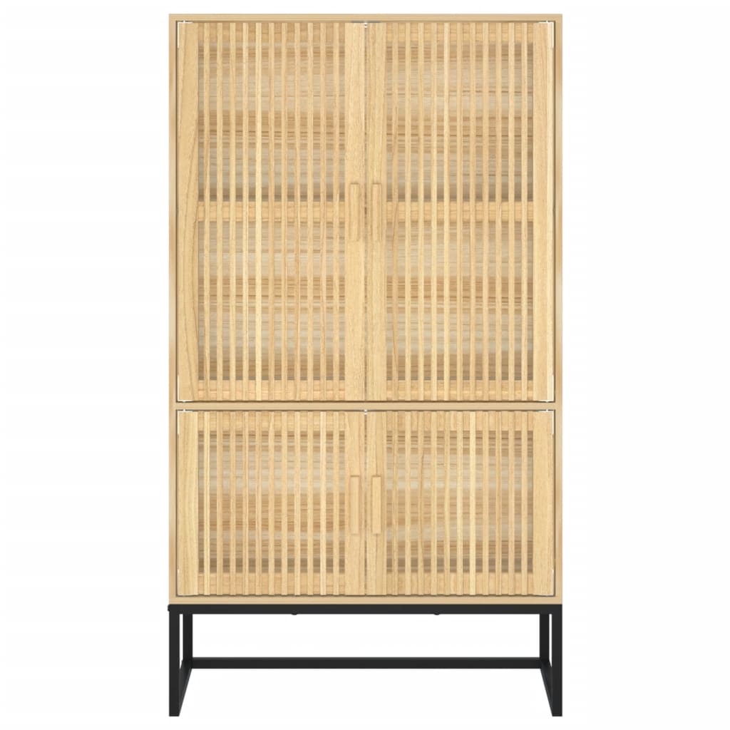 Szerelt fa magasszekrény 70x35x125 cm