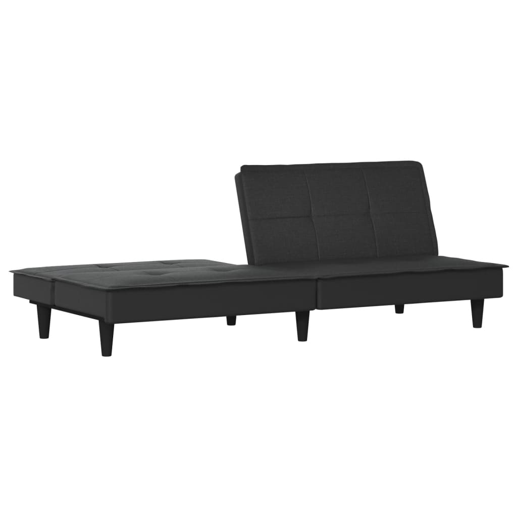 Fekete szövet kanapéágy