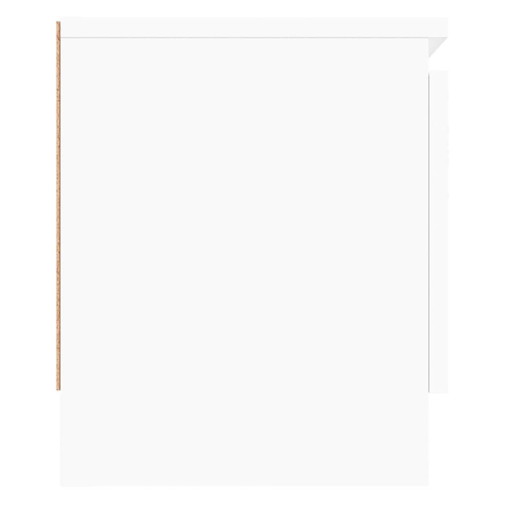 Fehér tv-szekrény ajtóval 102 x 30 x 36 cm Fehér tv-szekrény ajtóval 102 x 30 x 36 cm