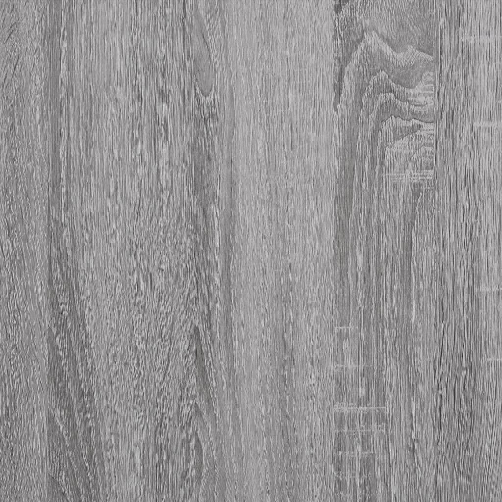 Szürke sonoma színű tv-szekrény ajtóval 102 x 30 x 36 cm