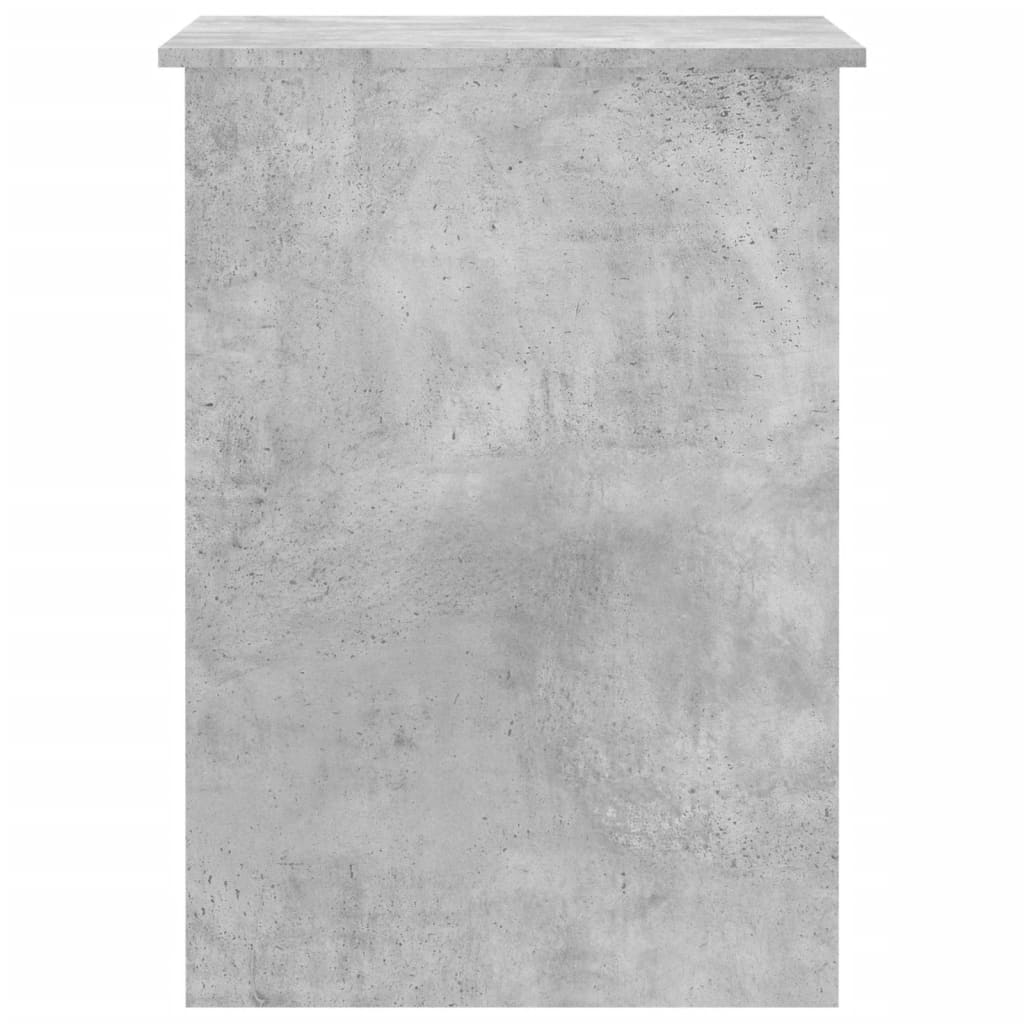 Betonszürke szerelt fa íróasztal 100 x 55 x 75 cm
