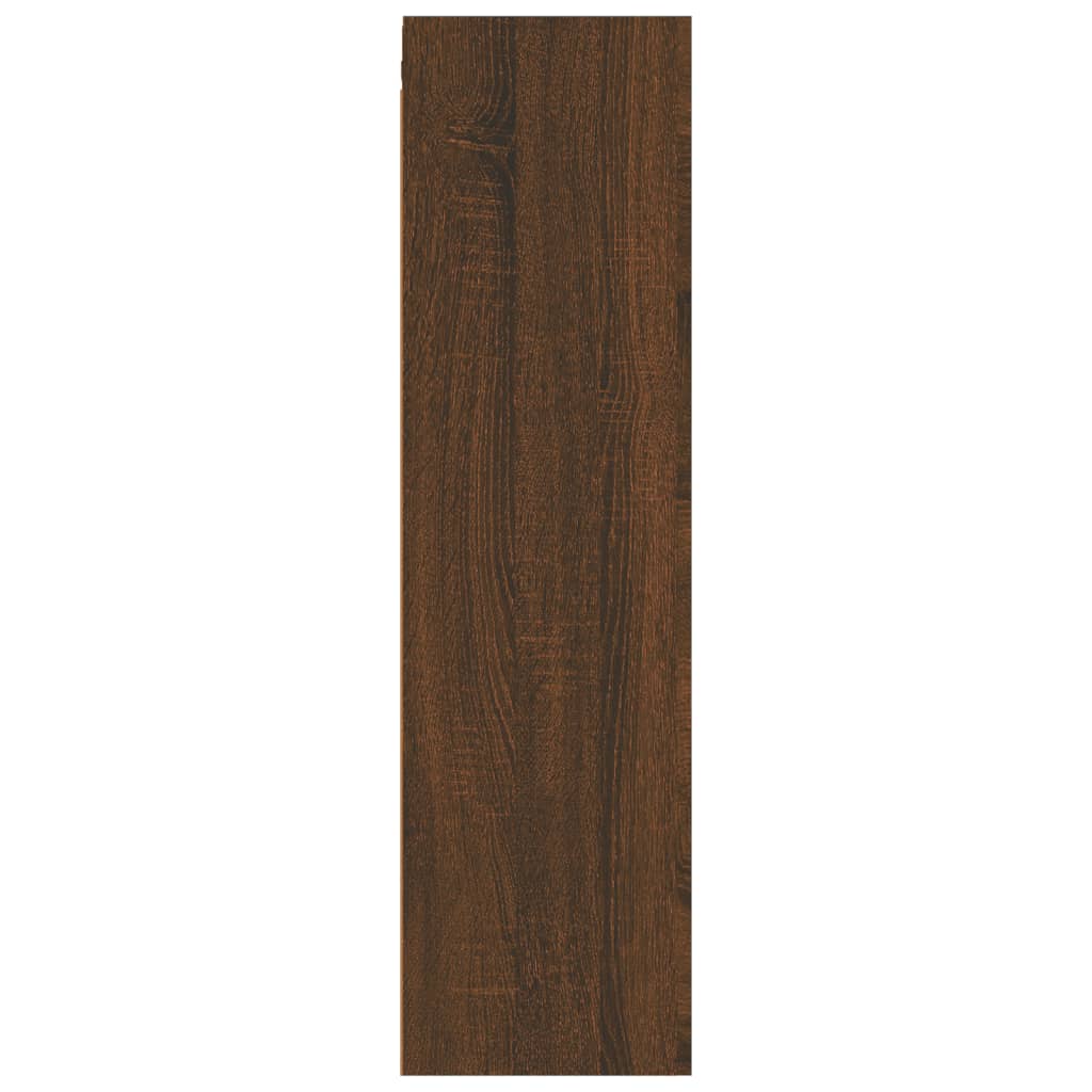 Barna tölgy falra szerelhető tv-szekrény 30,5x30x110 cm Barna tölgy falra szerelhető tv-szekrény 30,5x30x110 cm
