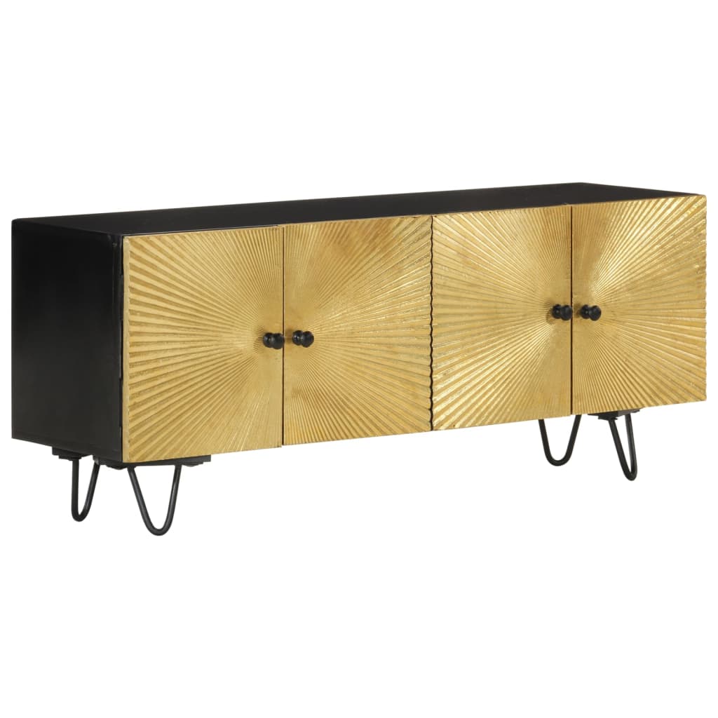 Tömör mangófa tv-szekrény 110 x 30 x 45 cm Tömör mangófa tv-szekrény 110 x 30 x 45 cm