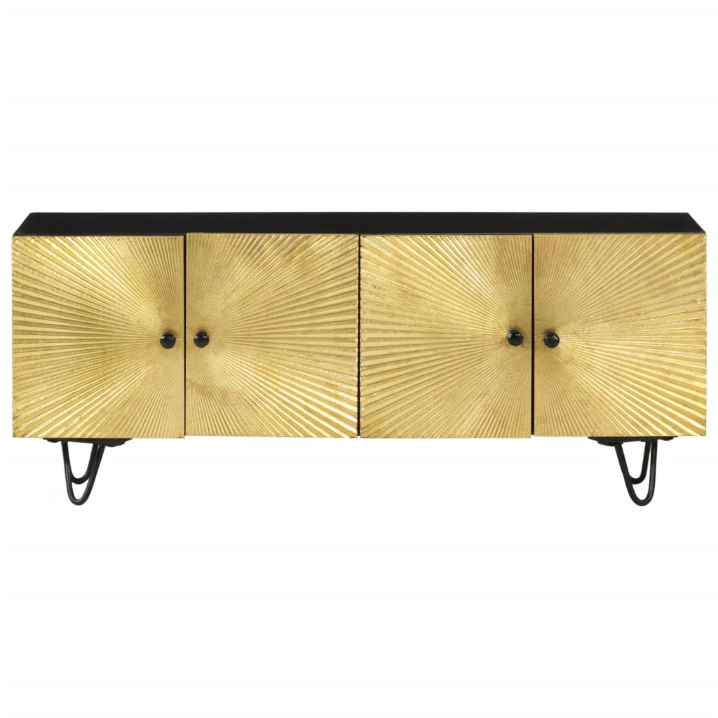 Tömör mangófa tv-szekrény 110 x 30 x 45 cm Tömör mangófa tv-szekrény 110 x 30 x 45 cm