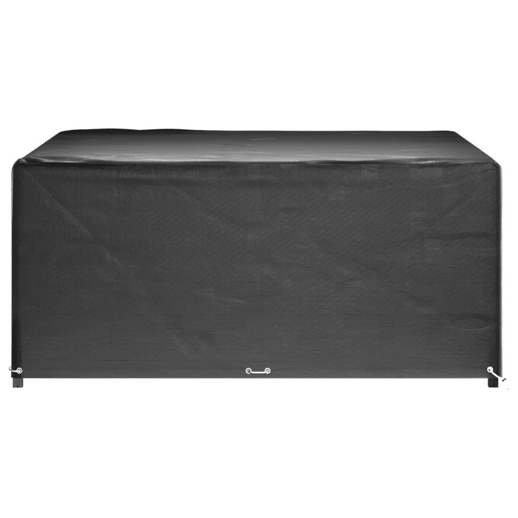 2 db négyzet alakú kerti bútorhuzat 16 fűzőlyukkal 250x250x90cm