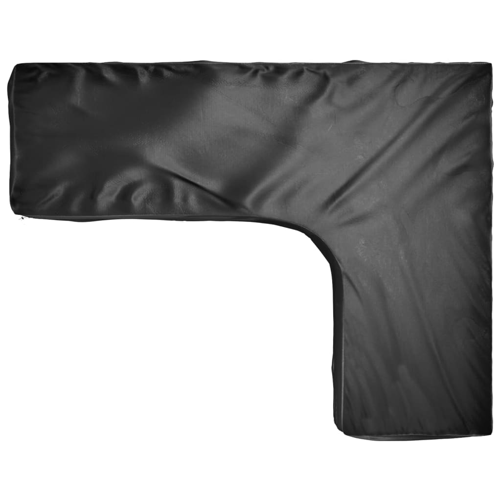 2 db l-alakú kerti bútorhuzat 16 fűzőlyukkal 260x210x80 cm