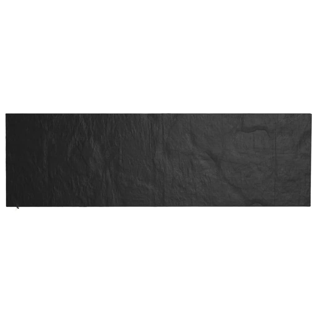 2 db polietilén kerti padhuzat 8 fűzőlyukkal 190x70x70/88 cm