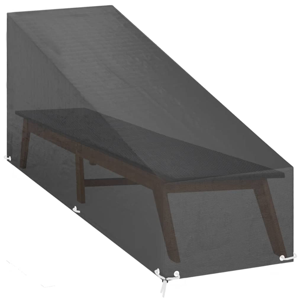2 db polietilén napozóágy huzat 12 fűzőlyukkal 205x75x40/70 cm