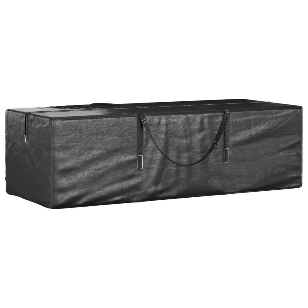 2 db fekete polietilén kerti párnatároló zsák 135x40x55 cm 2 db fekete polietilén kerti párnatároló zsák 135x40x55 cm