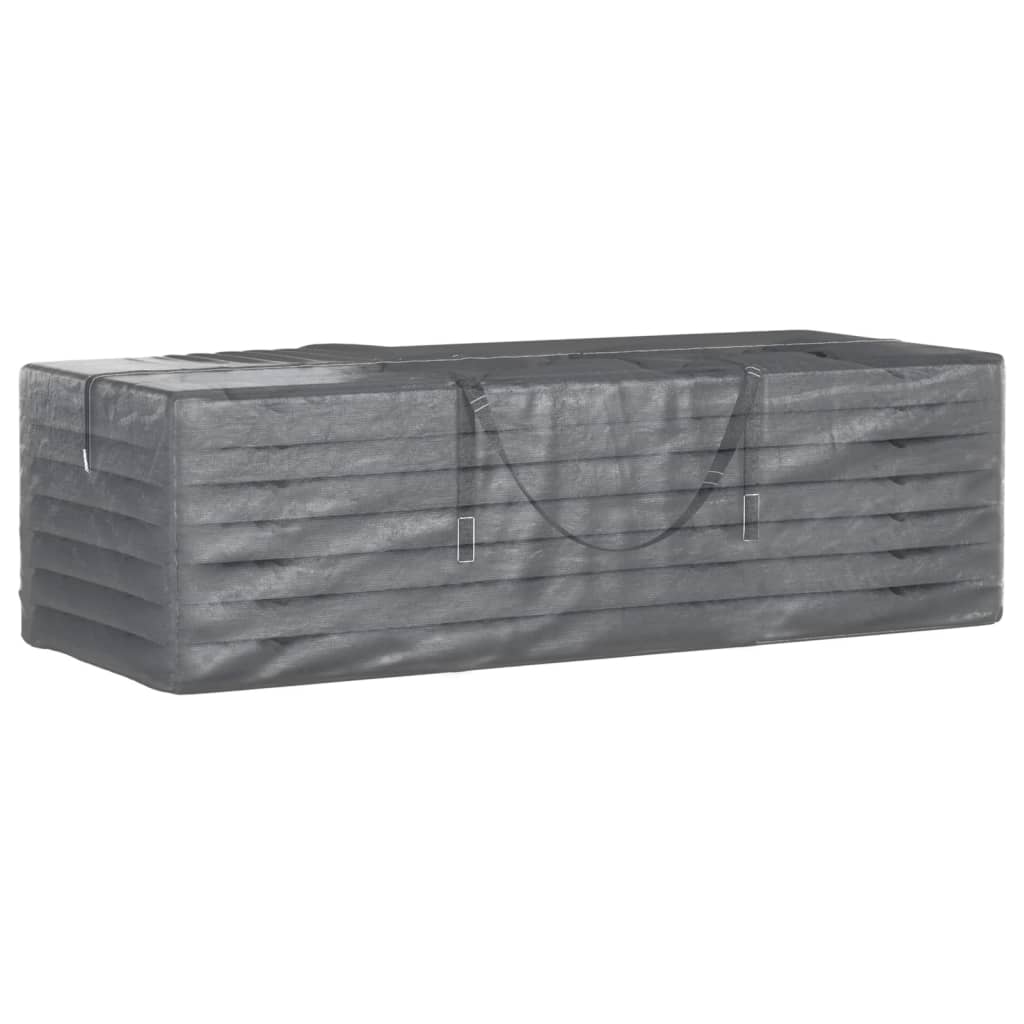 2 db fekete polietilén kerti párnatároló zsák 135x40x55 cm 2 db fekete polietilén kerti párnatároló zsák 135x40x55 cm