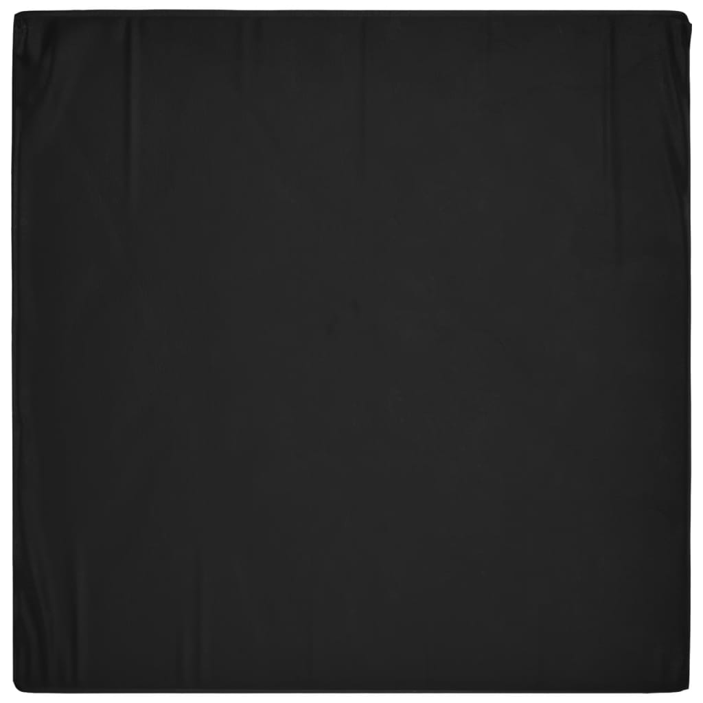 Négyzet alakú kerti bútorhuzat 8 fűzőlyukkal 125 x 125 x 75 cm